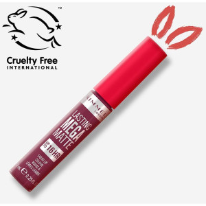 Rimmel Lasting Mega Matte Liquid Lip Colour 940 Rock Me Purple 7.4Ml