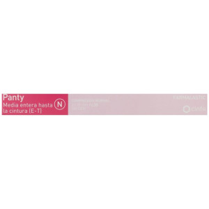 Farmalastic Panty-Media Hasta La Cintura (E-T) Compresión Normal T-Pequeña Negro