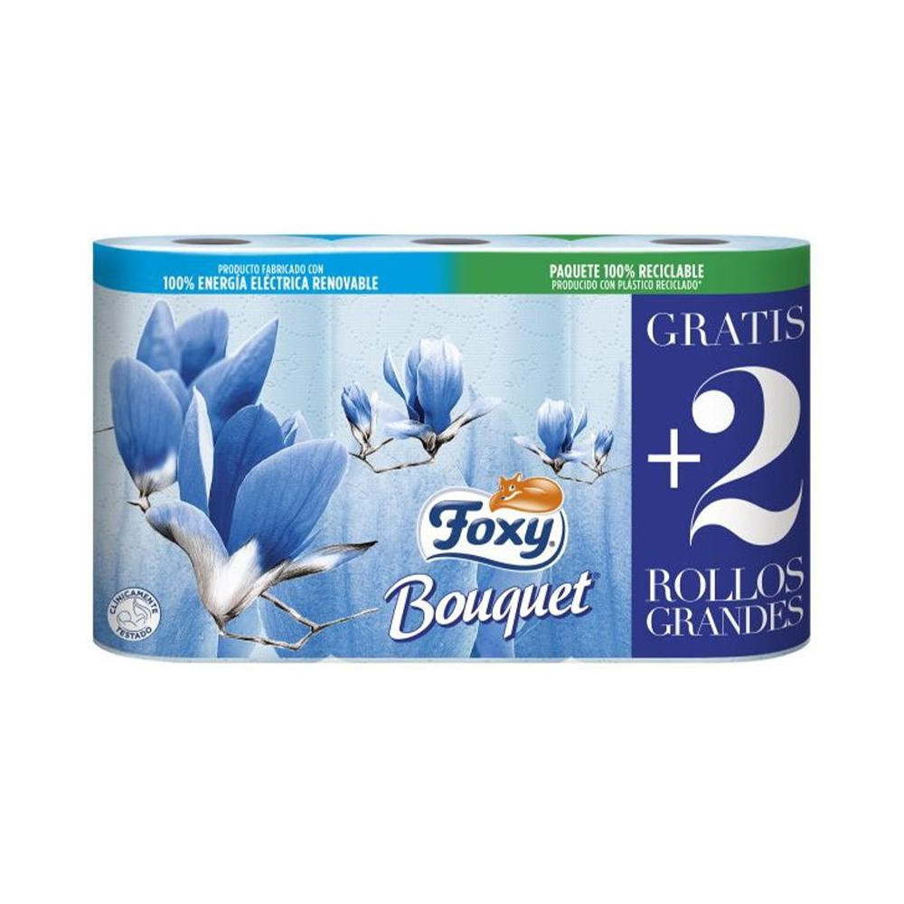 Bouquet Papel Higiénico Color Y Perfume 3 Capas 6 Rollos