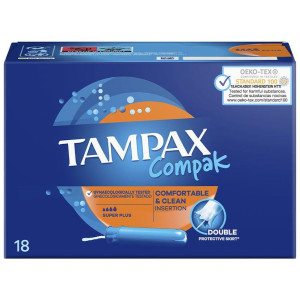 Tampax Compak Tampón Super...