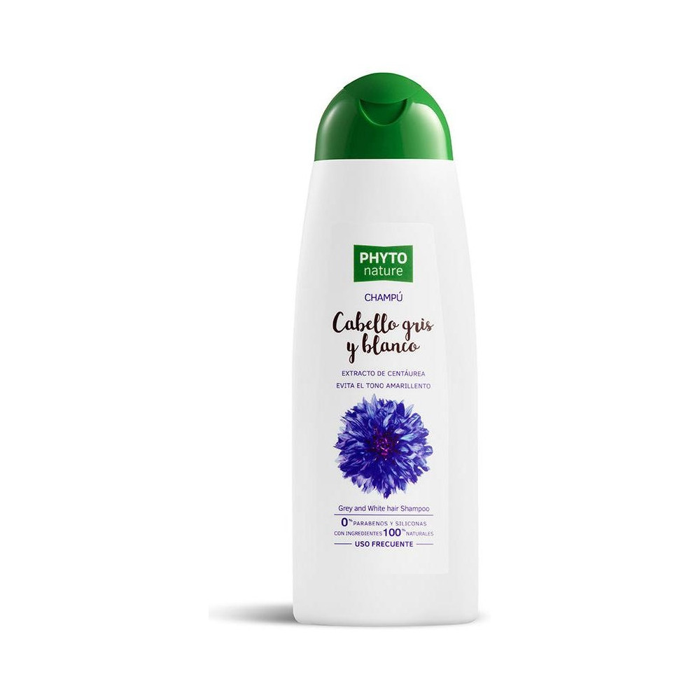 Phyto Nature Champú Cabello Gris Y Blanco 400 Ml