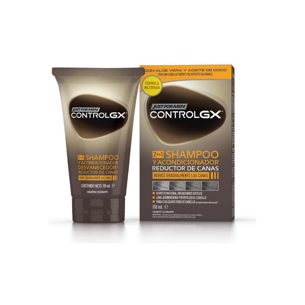 Just For Men Control Gx Champú Y Acondicionador Reductor De Canas