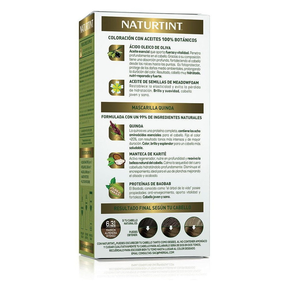 Naturtint Tinte De Cabello 6.31 Marron Almendra Intenso 1Ud