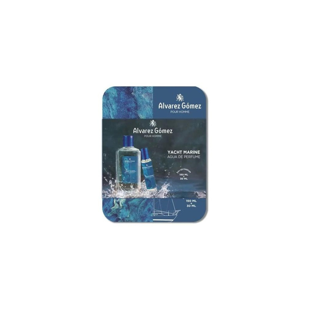 Alvarez Gomez Cofre Agua De Perfume Yacht Marine 150Ml + 30Ml