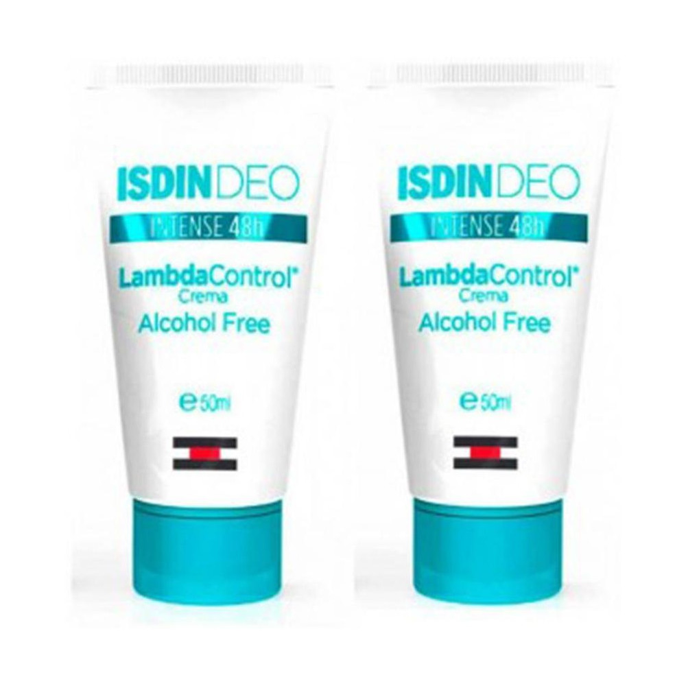 Lambda Control Intense 48H Desodorante En Crema Duo 2 X 50 Ml