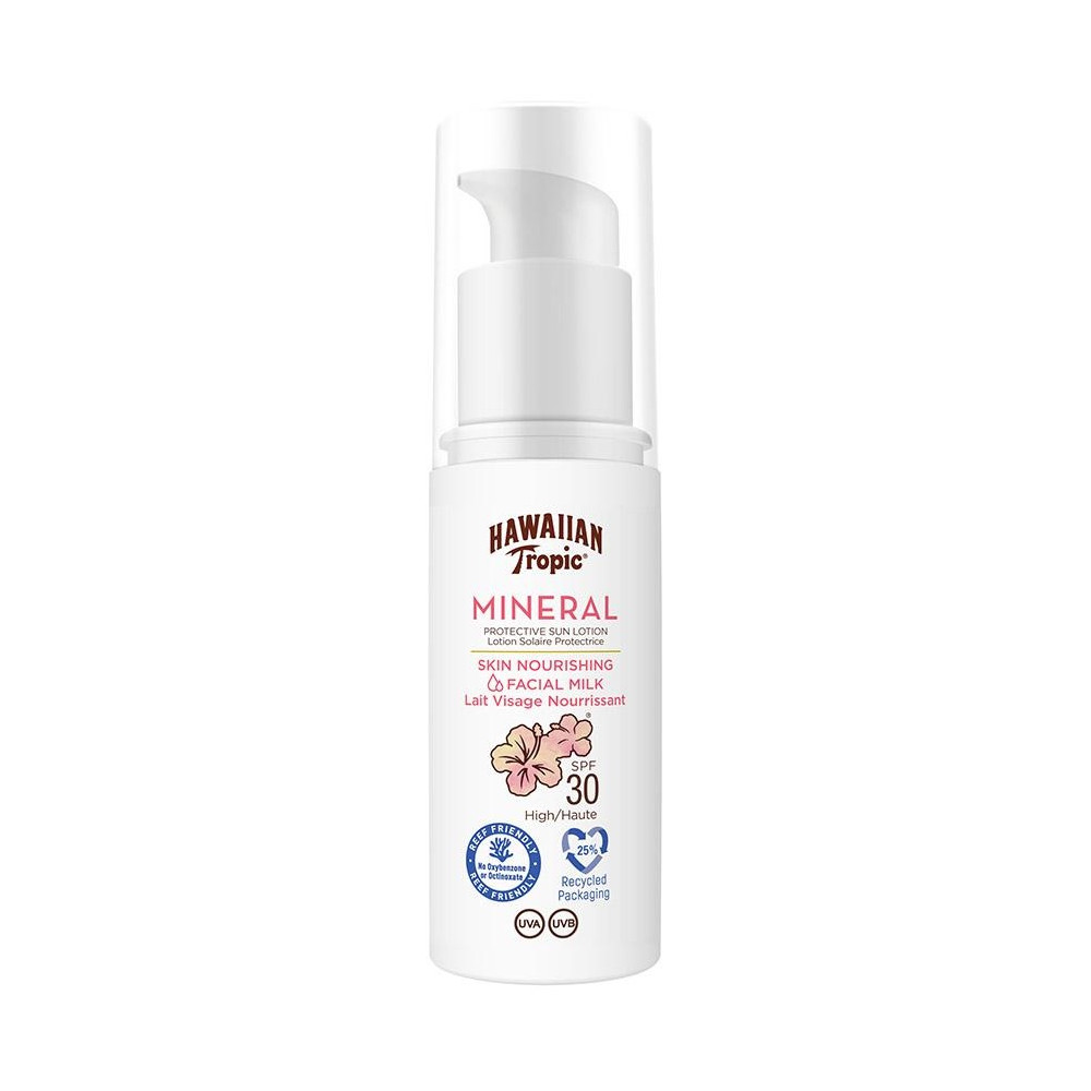 Hawaiian Tropic Mineral Skin Leche Solar Facial Spf30 50Ml