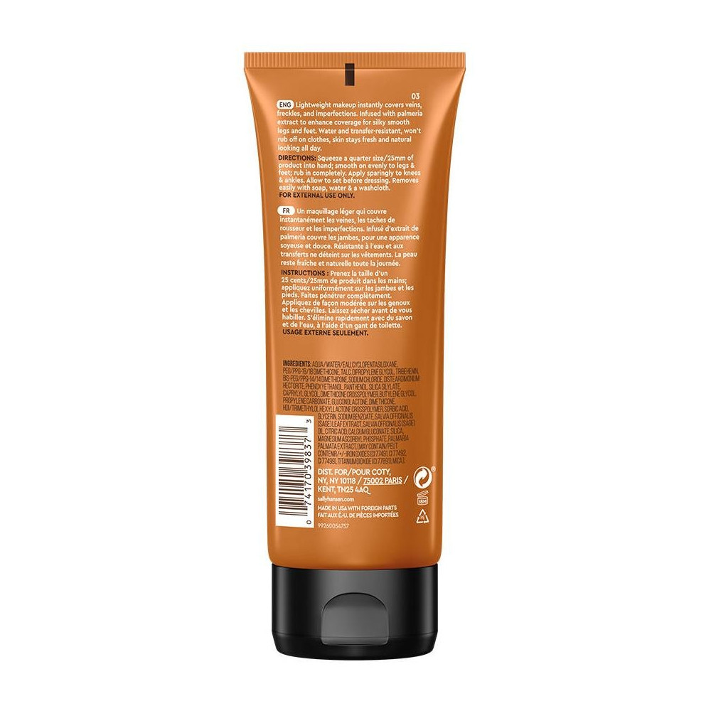 Sally Hansen Airbrush Maquillaje Piernas Loción Tan 125Ml
