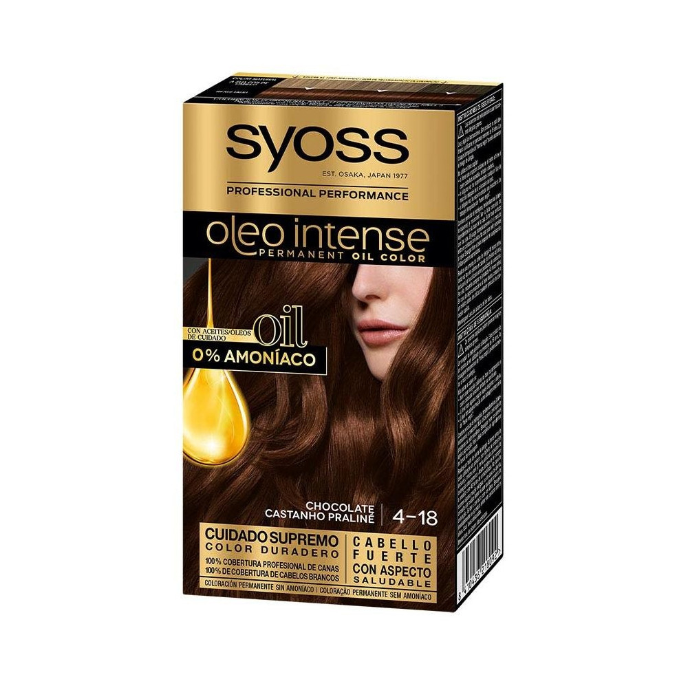 Oleo Intense Tinte Sin Amoniaco 4.18-Chocolate 5 Pz