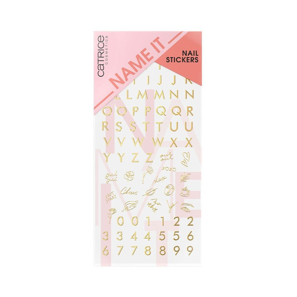 Catrice Name It Nail Stickers 91Uds