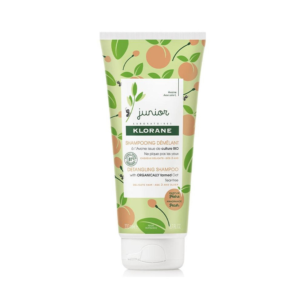 Junior Detangling Shampoo Peach 200 Ml