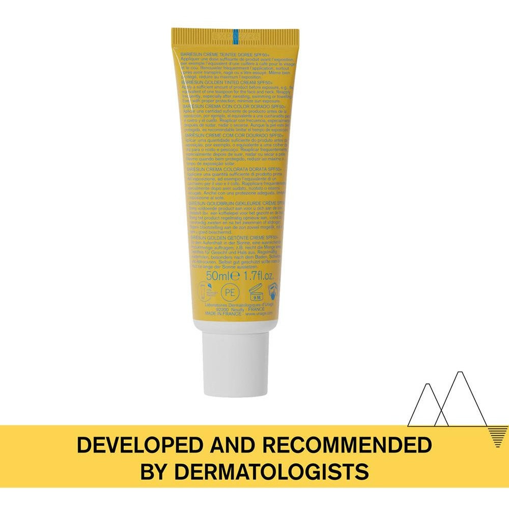 Bariésun Crema Spf50+ Color Dorado 50 Ml