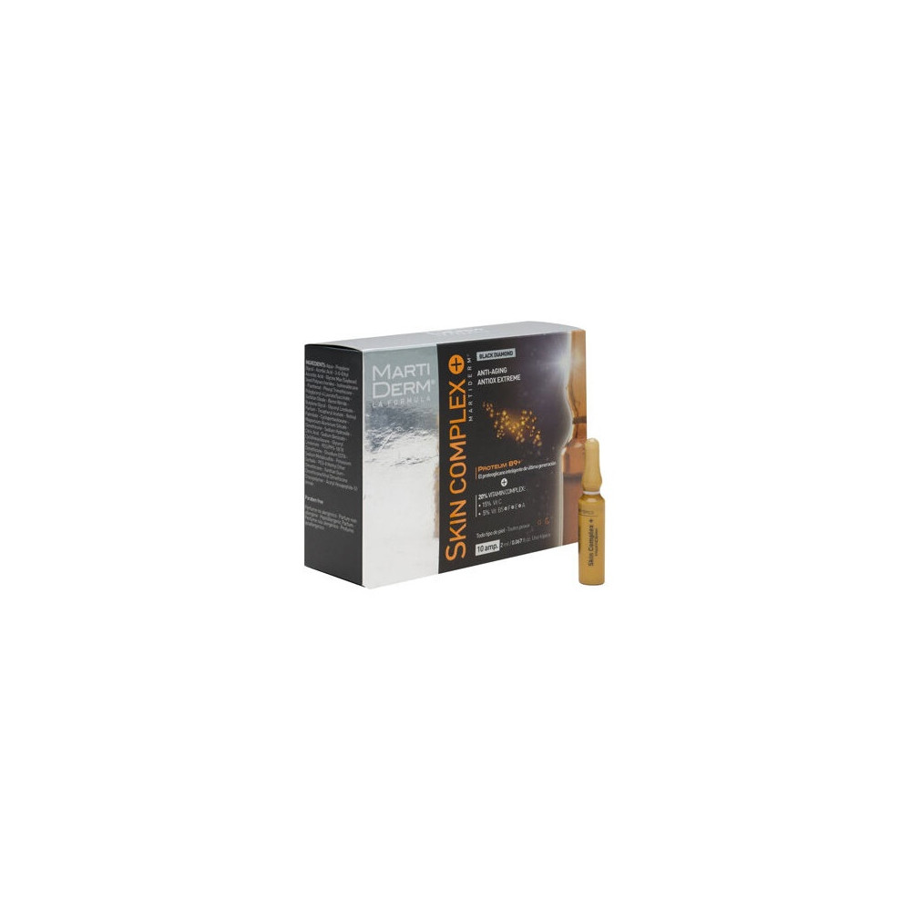 Martiderm Black Diamond Skin Complex, 10 Ampollas