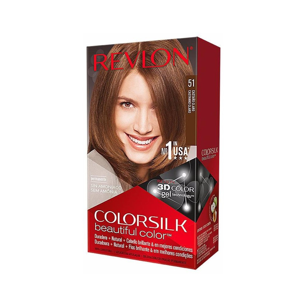 Revlon Kit Tinte Colorsilk 51 Castaño Claro