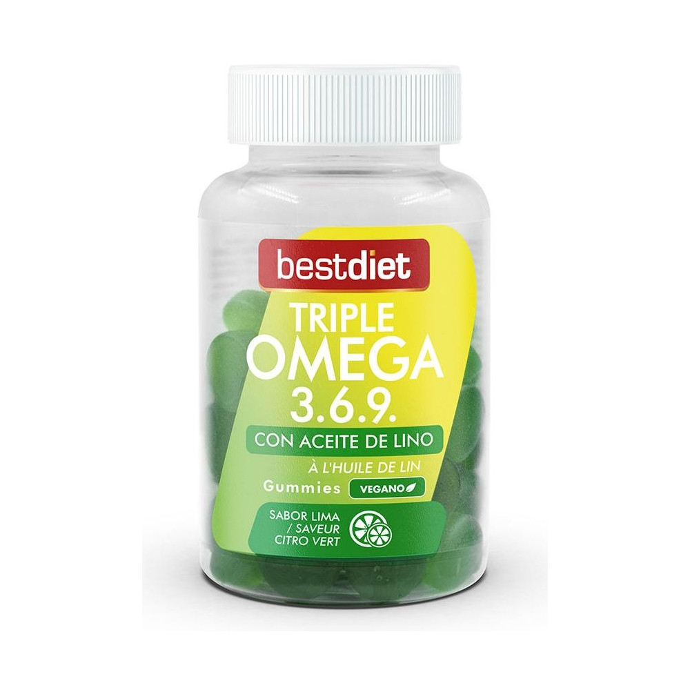 Bestdiet Triple Omega 3.6.9. Gummies 60Uds