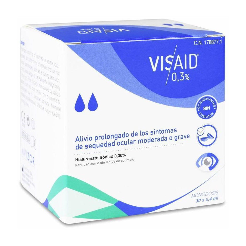 Visaid 0_3% Gotas Oculares Estériles 0_4Ml X 30Uds