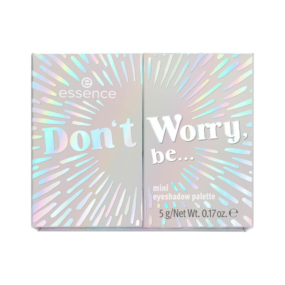 Don'T Worry, Be… Minipaleta De Sombras De Ojos Multi-Color